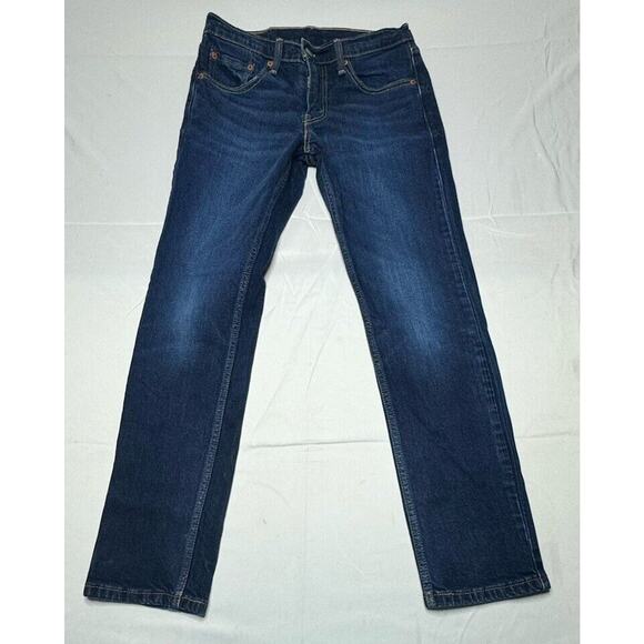 Levi's Other - Levis 511 Men's Dark Wash Straight Leg Blue Denim Jeans - Size 29x28